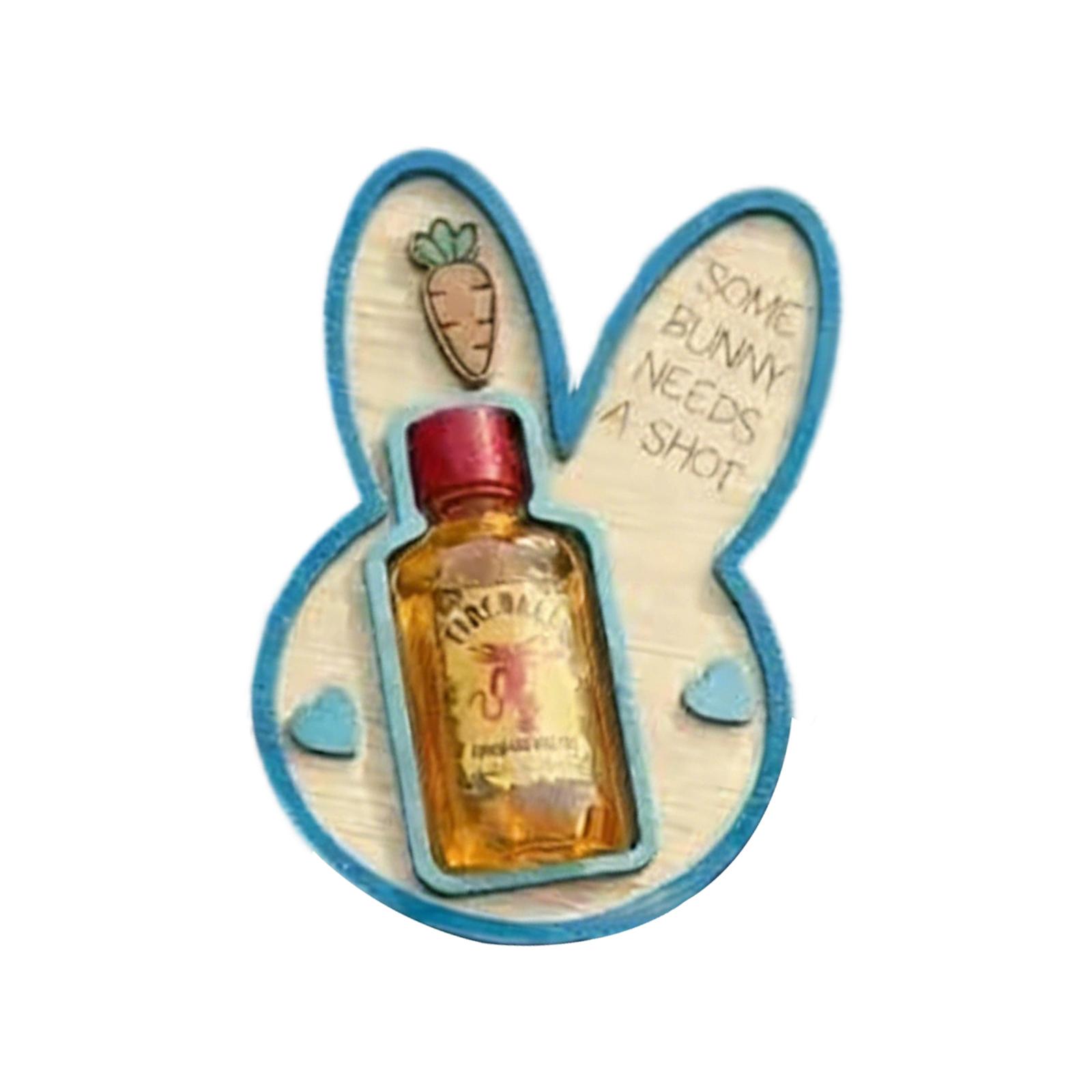 

Easter Bunny Wine Bottle Holder One Size синий