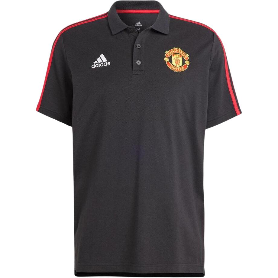 Adidas Manchester United Polo Shirt Men s Black IA8524 XXL