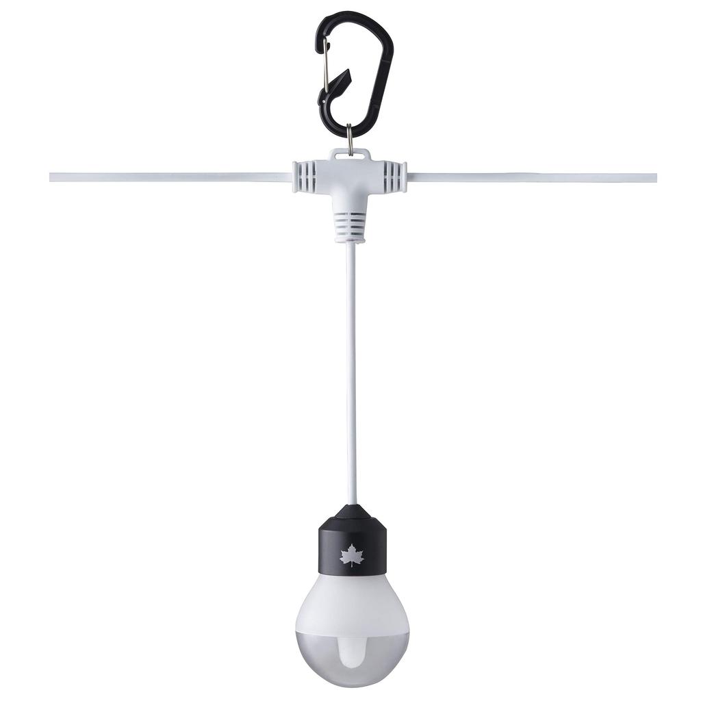 LOGOS USB Flickering Bulb Light (3-Piece Type) 74175040 White (Approx. 300cm Long)