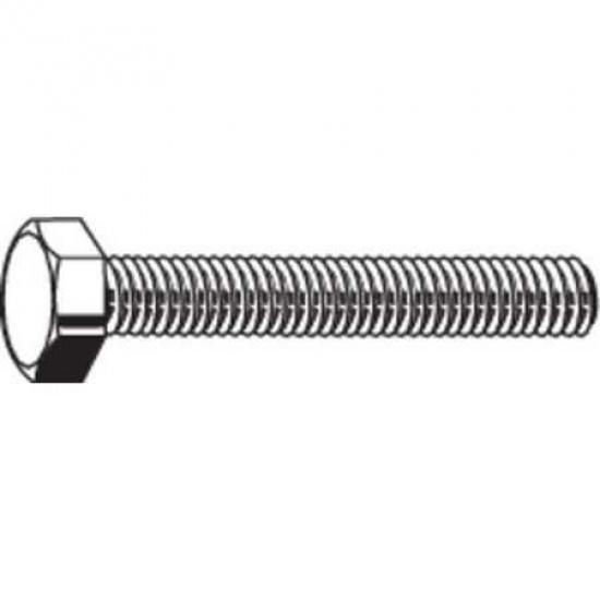 1 -8 x 3  Grade 8 Plain Hex Head Cap Screw, 5 pk.