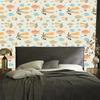 Colorful Airplanes and Clouds Wallpaper for Living Room and Bedroom 50x1000