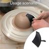 Professionelles Tonzentrierwerkzeug Präzise Positionierung ABS-Materialien für Töpferscheibenstabilität und Handwerk