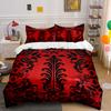 Intricate Black Floral Damask. Bedding Sets Duvet Cover Sets Duvet Covers Pillowcases(1* Duvet Cover 2* Pillowcases Without Duvet Insert)