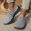 Mesh Breathable Soft Sole Sneakers Women Lightweight Non-Slip Running Walking Shoes Woman 2024 Spring Casual Lace Up Flats Shoes