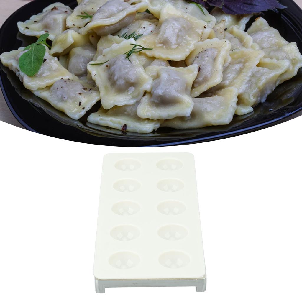 Ravioli Maker Press 10 Holes Iron ABS     Ravioli Maker for Home Dumpling Making