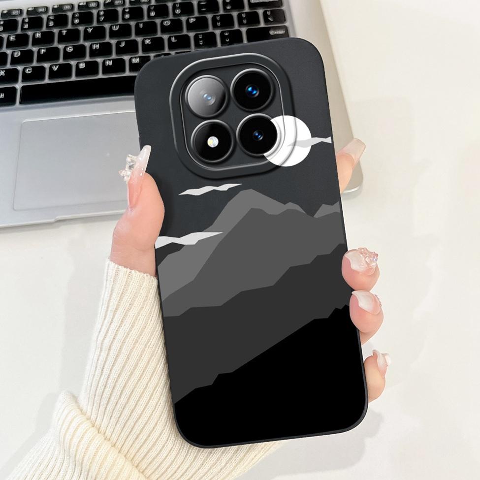 For Redmi Note 14 Pro+ 5G Cover For Redmi Note 14 Pro Plus 5G Case Silicone Cute Cartoon Luxury Fashion Shockproof Bumper Funda