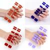 Beauty Stickers Semi-cured Nail Stickers UV Phototherapy Lamp Gel Manicure Stickers Mixed