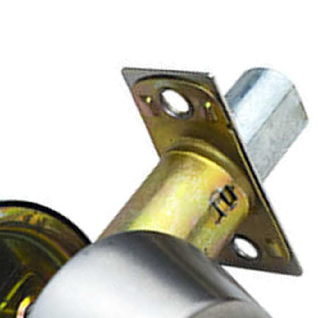 Kugel Türknauf Universalschutz Klassischer Eingang Schlüsselfertiger Innentürknauf für Heimgebrauch Silber