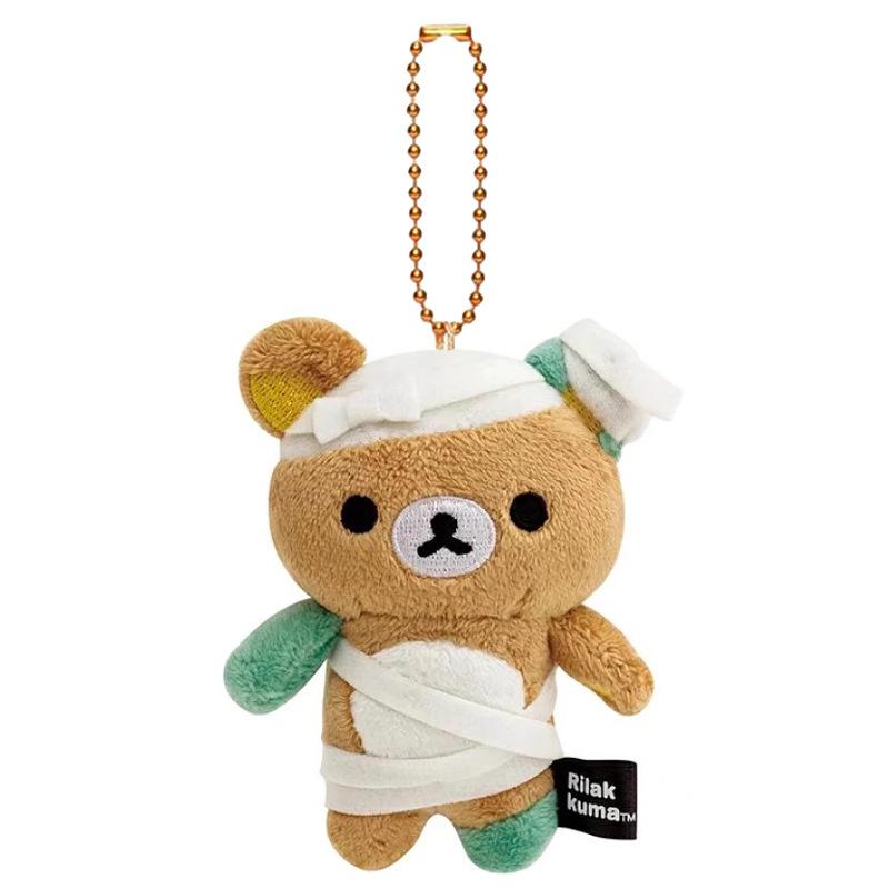 Mummy Halloween Rilakkuma Bear Brother Pumpkin Bear Brother Plush Pendant Decor