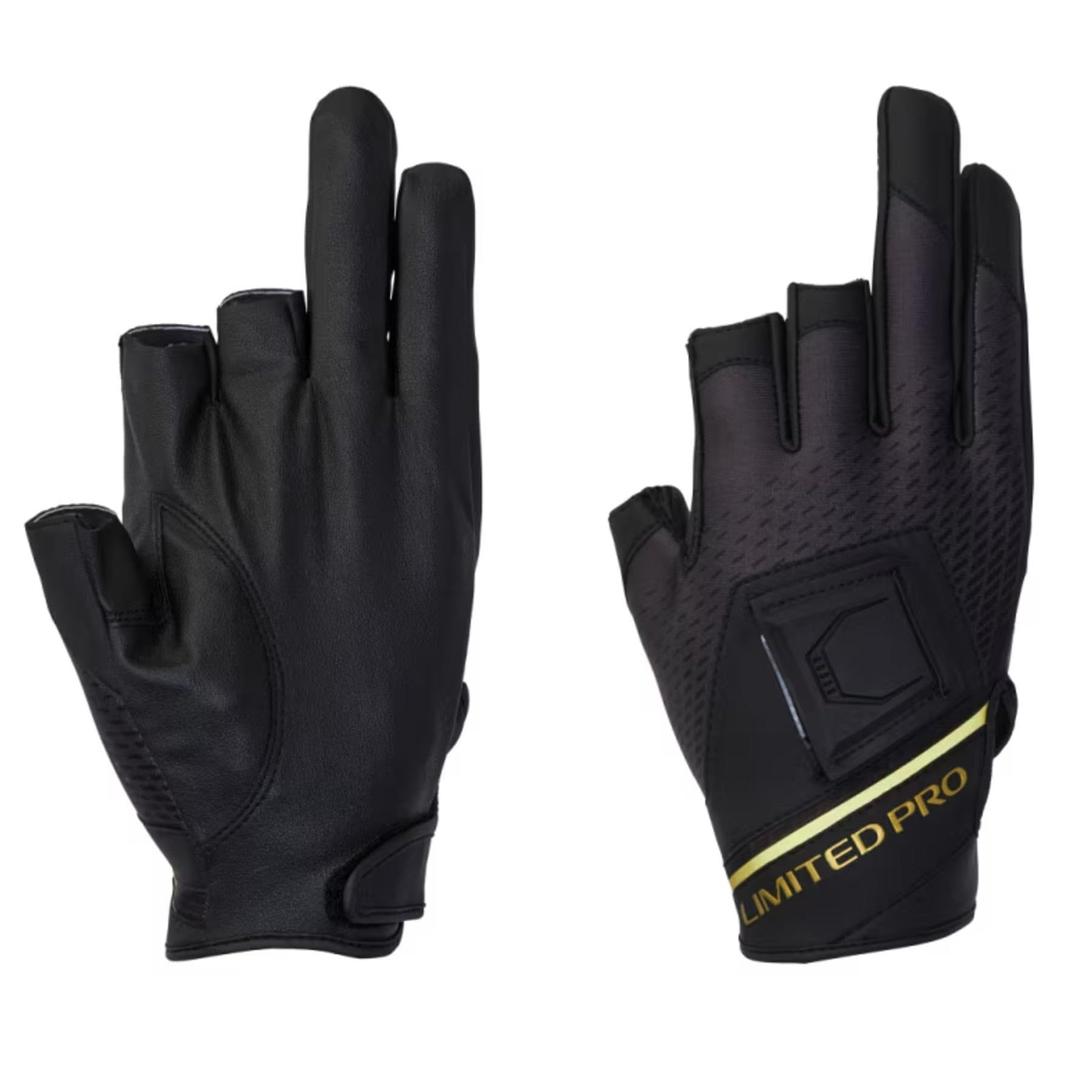 

SHIMANO Limited Pro Titanium Alpha Limited 2XL Gloves, 3-piece cut, GL-110X, Black,