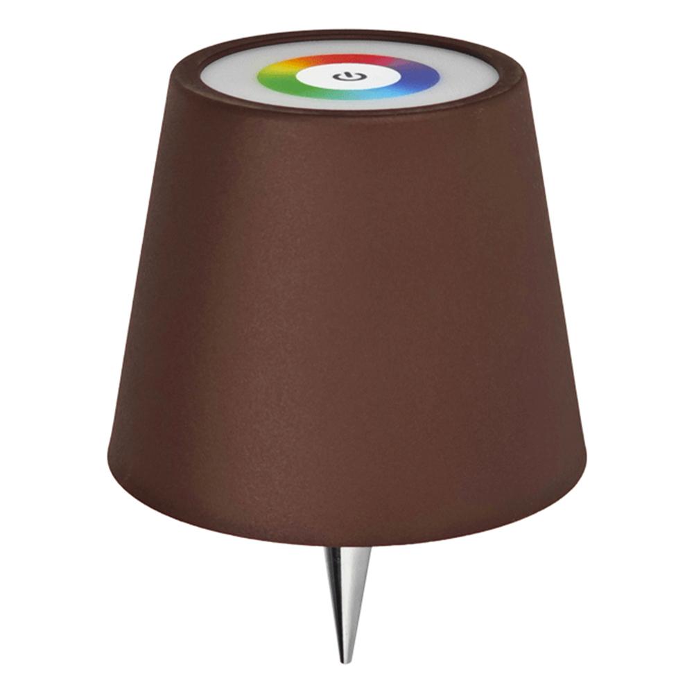 Wireless Bottle Lamp LED Wine Bottle Base Rechargeable Vases LED Light Portable Warm Light & RGB Wireless Touch Table Lamp