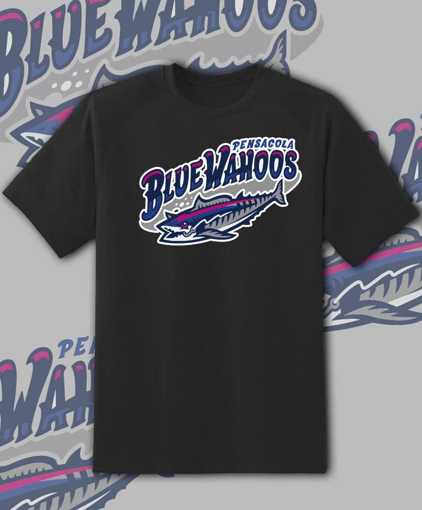 Pensacola Blue Wahoos logo Milb T Shirt Youth M - Adult 6XL Fast Ship! XXXXL