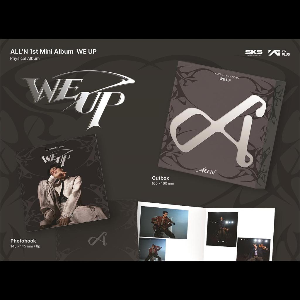 [Pre-order] ALL’N [We Up] 1st Mini Album + Free Gift