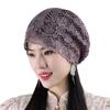 Flowers Lace Hat Casual Sun Visor Breathable Skullies Hat  Women