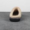 Men's Slippers Home Winter Indoor Plush Warm Shoes Thick Bottom Plush Waterproof Leather House Slippers Man Suede Cotton Shoes