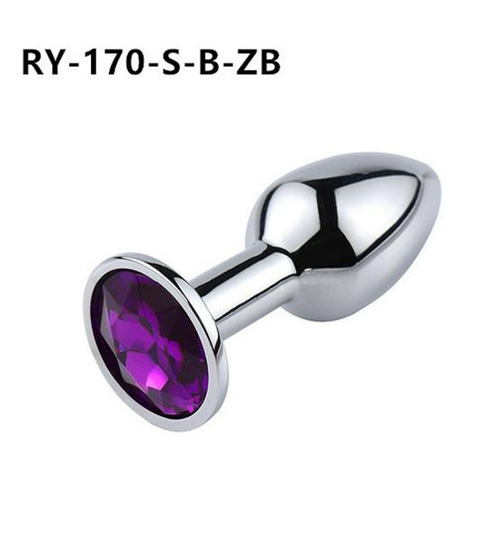 Adult Metal Butt Plug Anal Toy for Flirting & Outdoor Wear