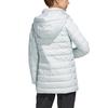 adidas W Climawarm Hooded Down Jacket Outdoor Warm Winter Coat Women Jacket Light-Blue EH3990