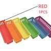 Stackable Storage Tray Colorful Plastic Pencil Basket Classroom Organizer For Pencils Crayons Small Stationery Desk Organization