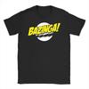 The Big Bang Theory Bazinga T Shirt Unisex Solid Cotton Sport Short Sleeve Commute Crewneck Tops Unisex Unisex Tops Big Size Tshirts