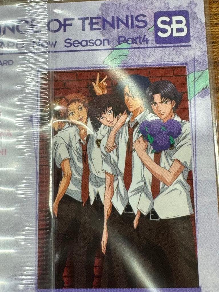 [USED] The Prince of Tennis Trading Card Box Purchase Bonus Card Rare Card Hyotei