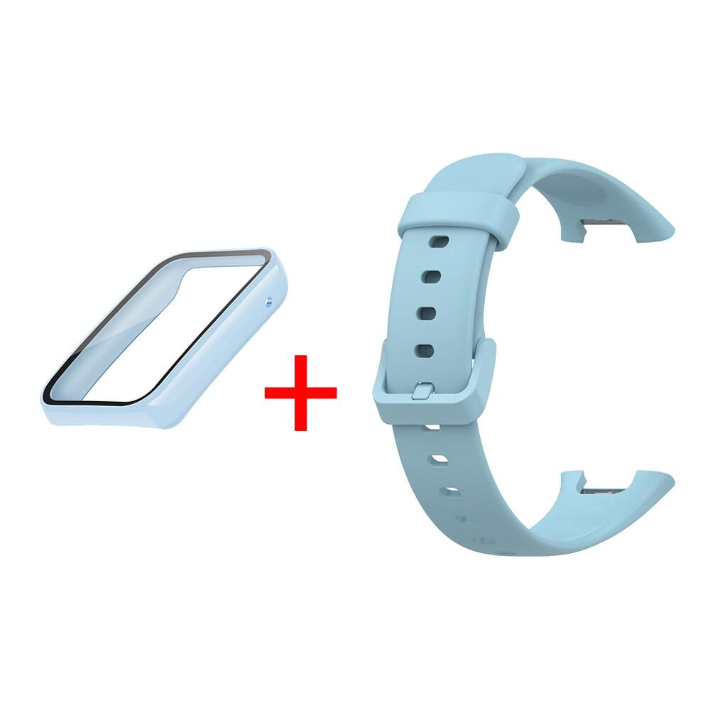 

Чехол для Mi Band 7 Pro, ПК, полное покрытие + жесткий чехол из закаленной пленки для Xiaomi Mi Band 7Pro с ремешком, защитная пленка для экрана Mi Band 7 Pro