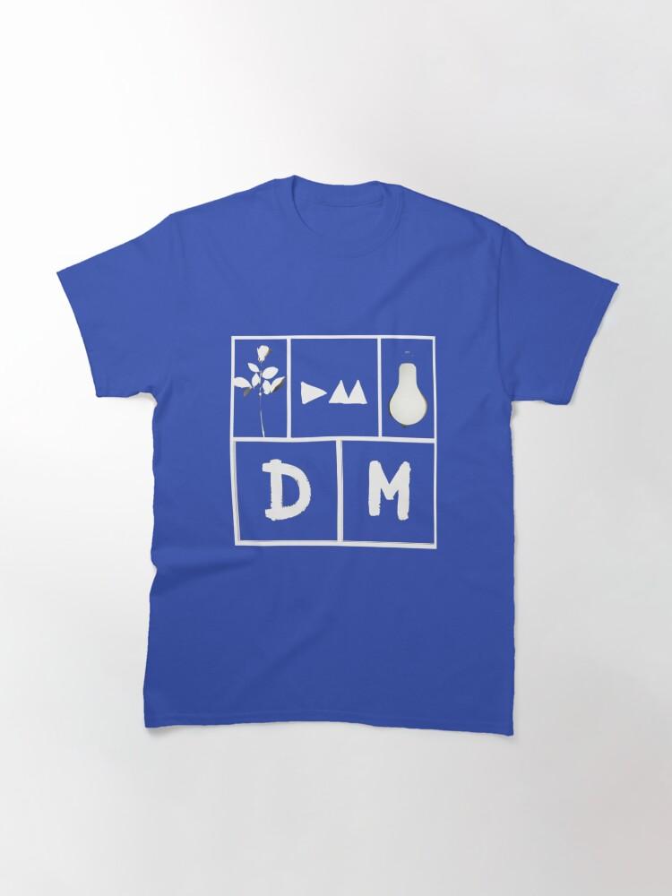 Depeche Mode Minimal Symbol Art – Abstract Monochrome Design Classic T-Shirt