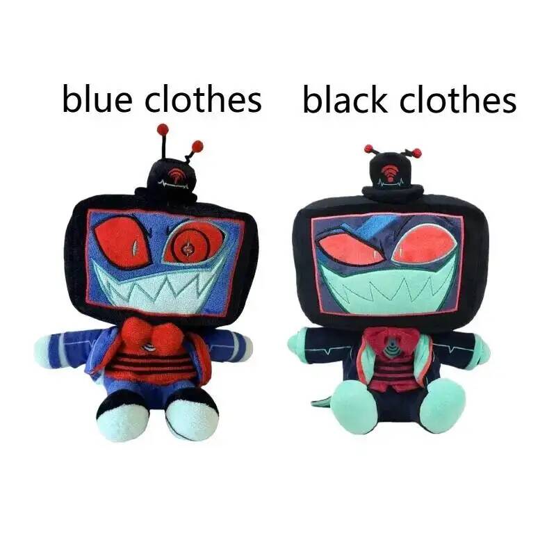 Ny Hazbined El Plysch Söt Gångare Vox TV Hänge Plysch Extremt Ond Chef Merchandise Docka Helvetesvärdshuset Clown Gosedjur Presenter
