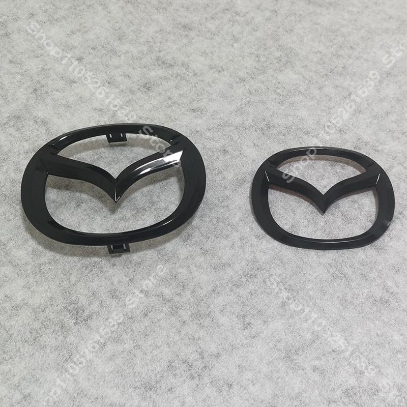 For MAZDA 2 Car Front Radiator Grille Replacement Emblem Rear Trunk Lid Badge Auto door Badge Emblem sticker car accessories vf2