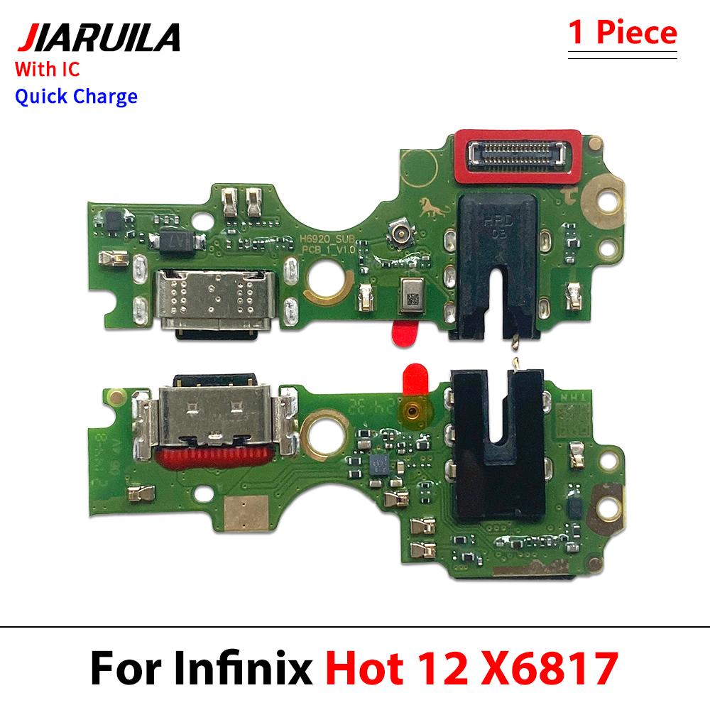 Usb Dock Charger Connector Flex For Infinix Hot 11 Pro Plus Hot 11i Hot 11 Play Hot 11 Pro X6817 Charging Board Flex Ports