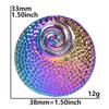 2Pcs Skullsteampunk Charm Rainbow Filigree Hearts Charms For Jewelry Making Bulk Diy Flowers Pendant Turtle Animal Accessories