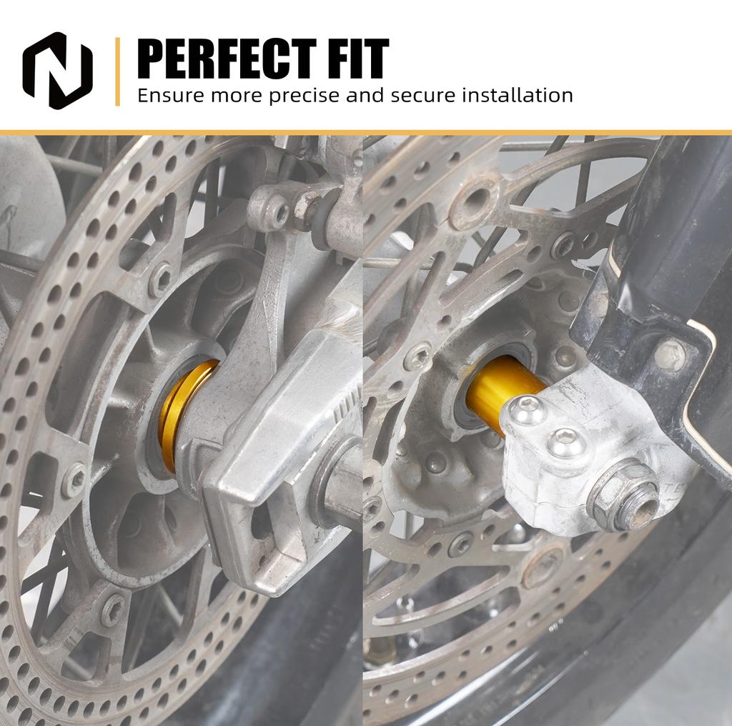 NICECNC For Suzuki 2000-2024 DRZ400SM DRZ400S DRZ400E DRZ 400 Front Rear Wheel Spacers Hub Collars Aluminum DR-Z 400 E S SM
