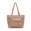 Canvas Bag For Women, Large Capacity, Versatile, Casual Shoulder Bag, Nylon Bag, Class Commuting Tote Bag