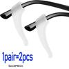 2/40pcs Silicone Ear Hook Anti-slip Glasses Leg Ear Sleeve Bracket Fastener Sunglasses Accessories Grip Anti-fall Eyewear Holder