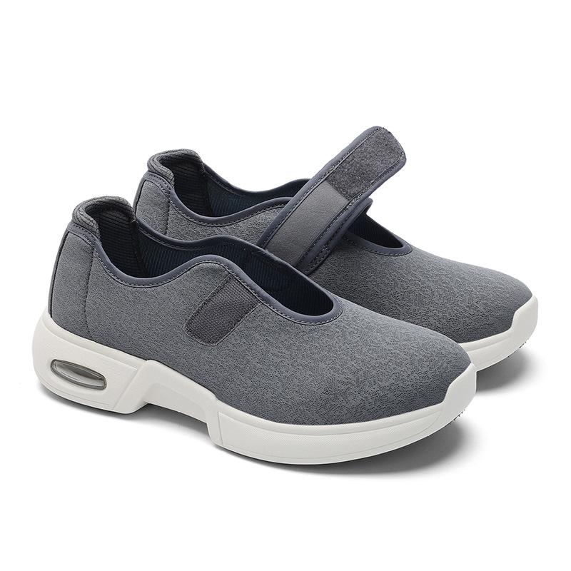 New Feet Swollen Thumb Eversion Adjusting Soft Comfortable Version Leather Shoes Middle-aged and Elderly Mother Casual Shoe