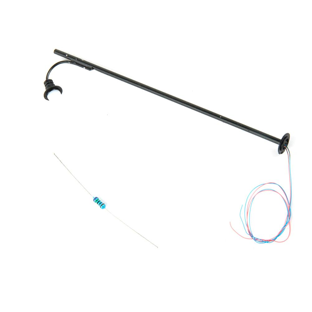 5-pcs Model Railway Lights Lattice Mast Light 6060 Track H0 Kits Platform Light LED For Railway And Building Layout