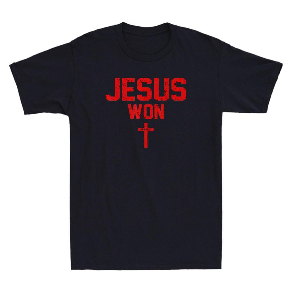 Jesus Won Just Here To Give God Glory Ohio Pride Funny Quote Retro Men s T-Shirt Unisex T-Shirt S