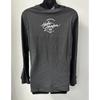 Harley Davidson Women's Halloween Glitter Long Sleeve Shirt Black