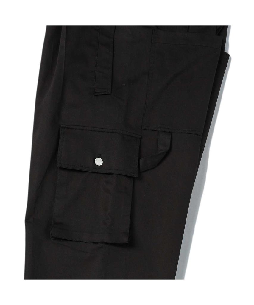 BEYOND CLOSET [Collection Line] Archive 90S Military Belted Cargo Pants Black