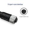 Yeren M12 to RJ45 Shielded Industrial Camera Cable
