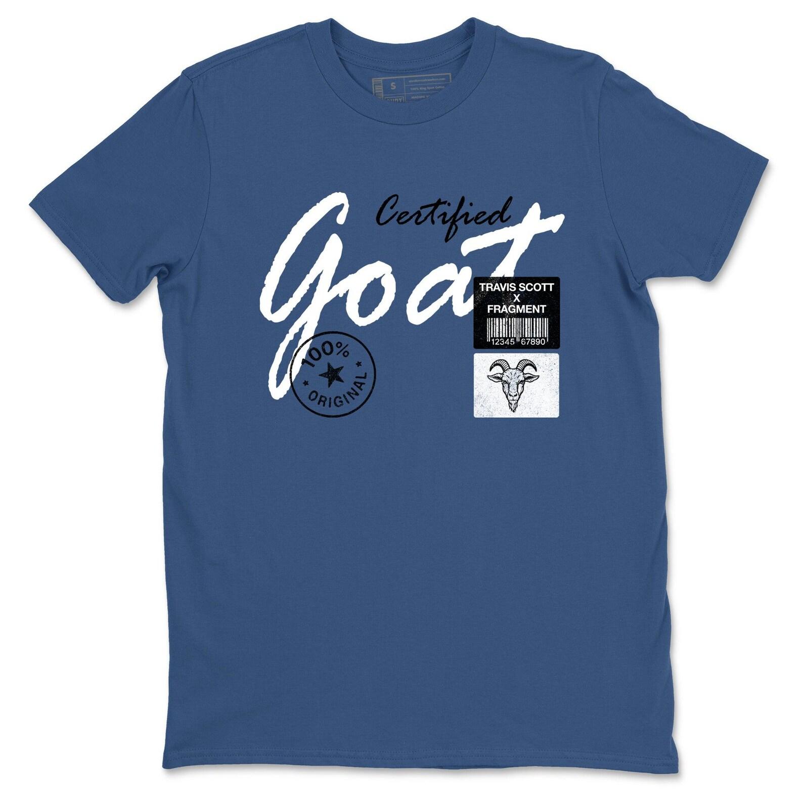 Certified Goat graphic tee. Streetwear Brand Graphic T-Shirt. 1s Fragment S