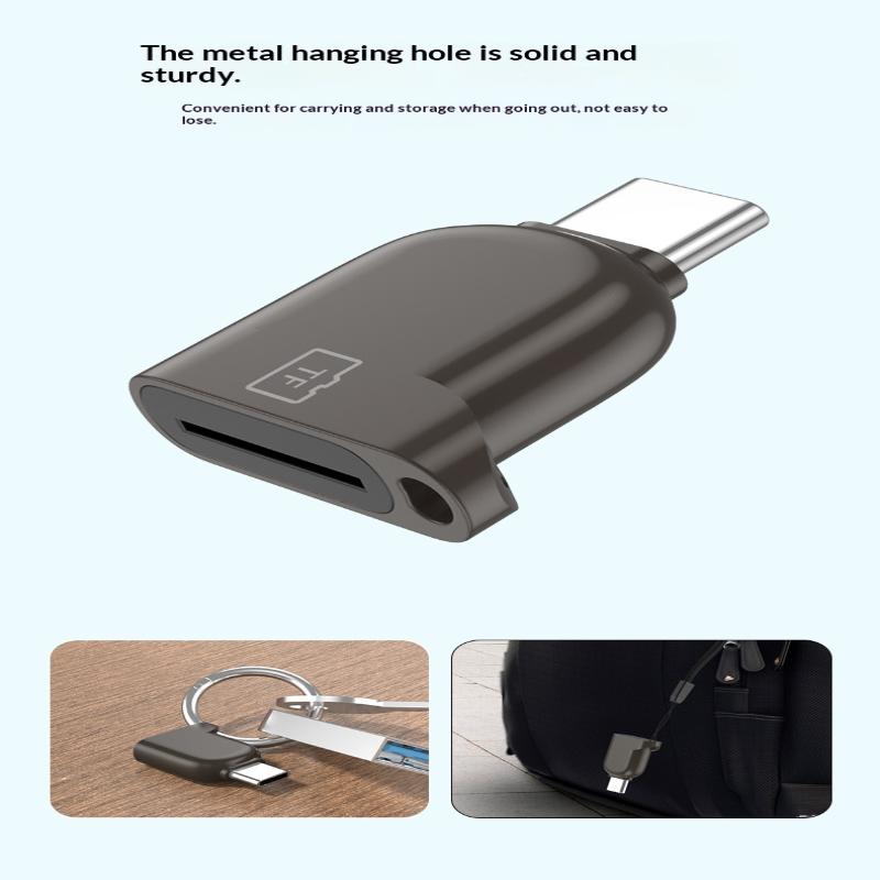 Portable Type C 3.0 Card Reader Tf Memory Card Reader Usb Flash Drive Cardreader For Pc Laptop Accessories Mini Tf Card Reader