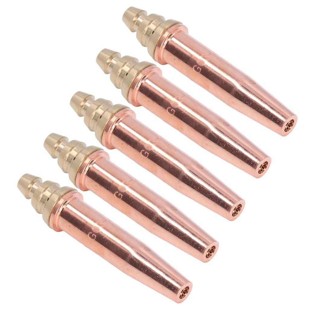 5PCS Cutting Tips Split Isobaric Propane Gas Welding Nozzles Machine Torch Consumables