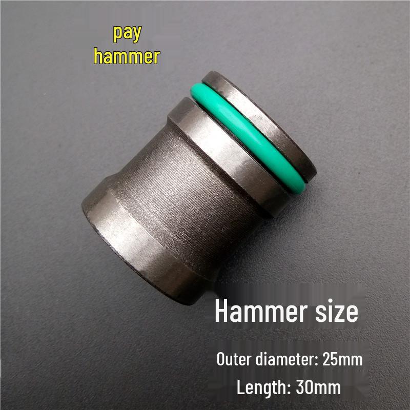 26-Piece Electric Hammer Impact Drill Accessory Kit with Piston Rod, Leather Ring, and Pin