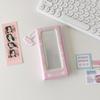 Love Heart ID Photo Photocard Frame PVC Card Cover Idol Card Display Protector  Student Friends