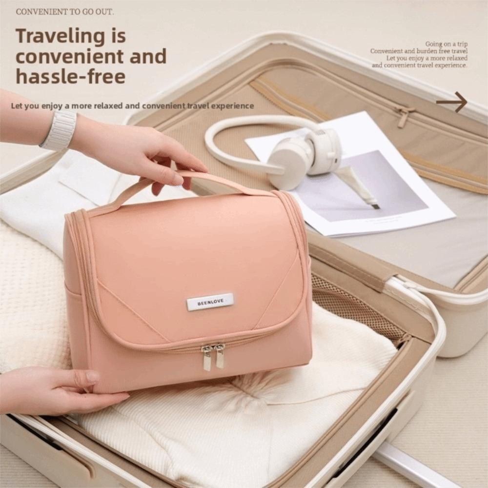 Multi-pocket Cosmetic Storage Bag Large Capacity Toiletry Bag Fashion Makeup Bag  Organizer Case