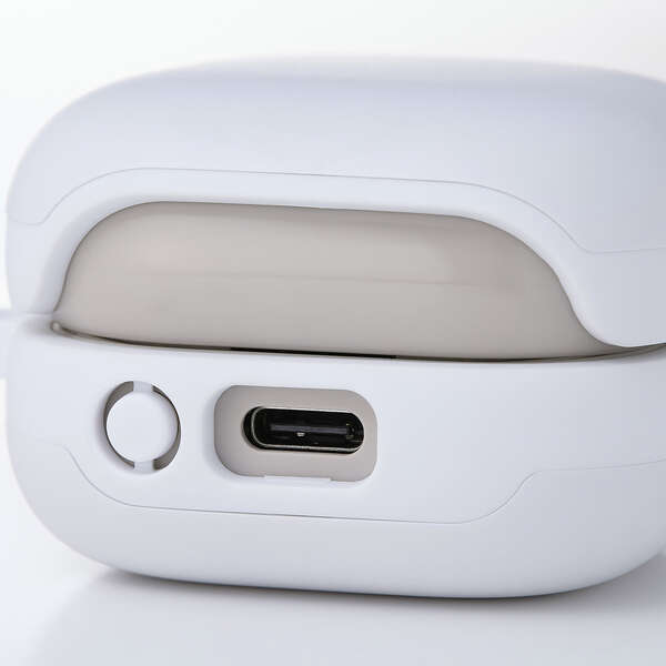 TOUGH SLIM Lock Case for SONY LinkBuds Features a locking mechanism to prevent accidental ejection during drops and a uniquely designed air cushion