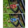 aluminum alloy quick release pedals with reflector, suitable for brompton dahon folding bikes and MTB road bike