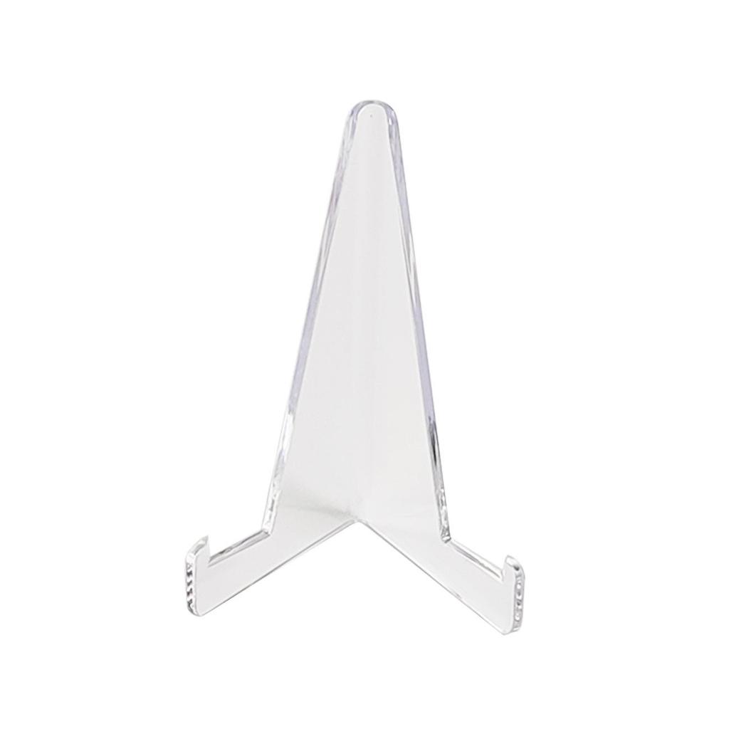 35PT Triangle Card Stand: Acrylic Game Card Display and Storage Base