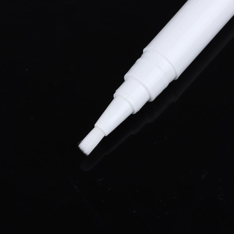 White Empty Nail Oil Pen With Brush Tip Twist Pens Eyelash Growth Liquid Tube Cosmetic Lip Gloss Container