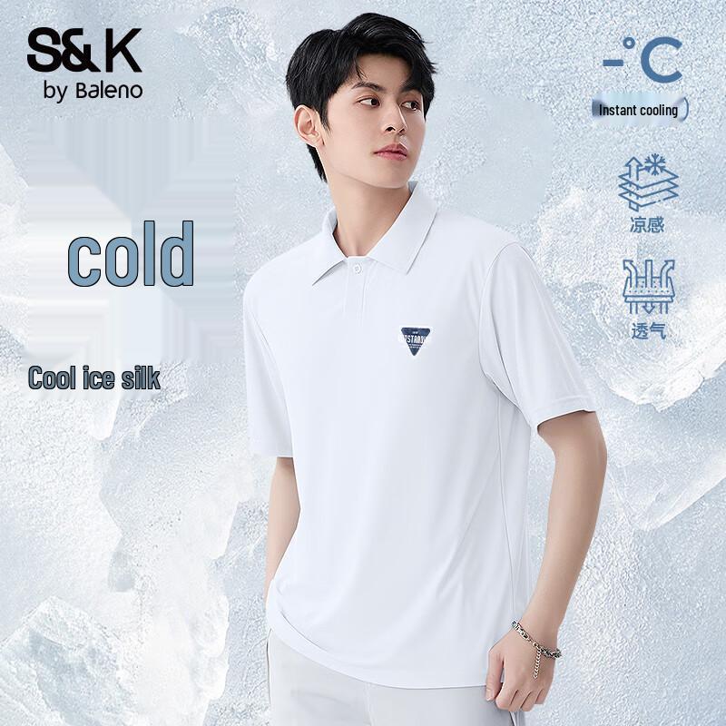 Baleno Men s S&K Ice Silk Quick-Dry Polo T-Shirt XL